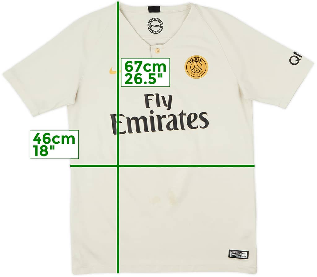 2018-19 Paris Saint-Germain Away Shirt - 5/10 - (XL.Boys)