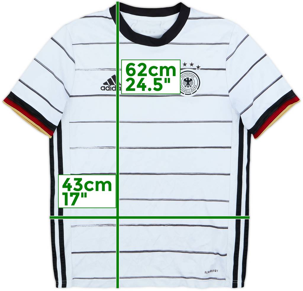 2020-21 Germany Home Shirt - 5/10 - (L.Boys)