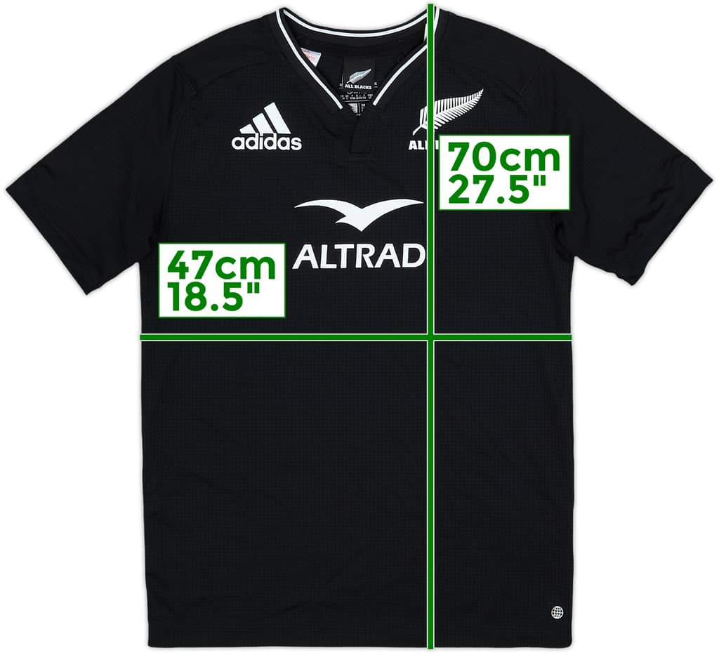 2022 New Zealand Rugby Home Shirt - 8/10 - (L.Boys)