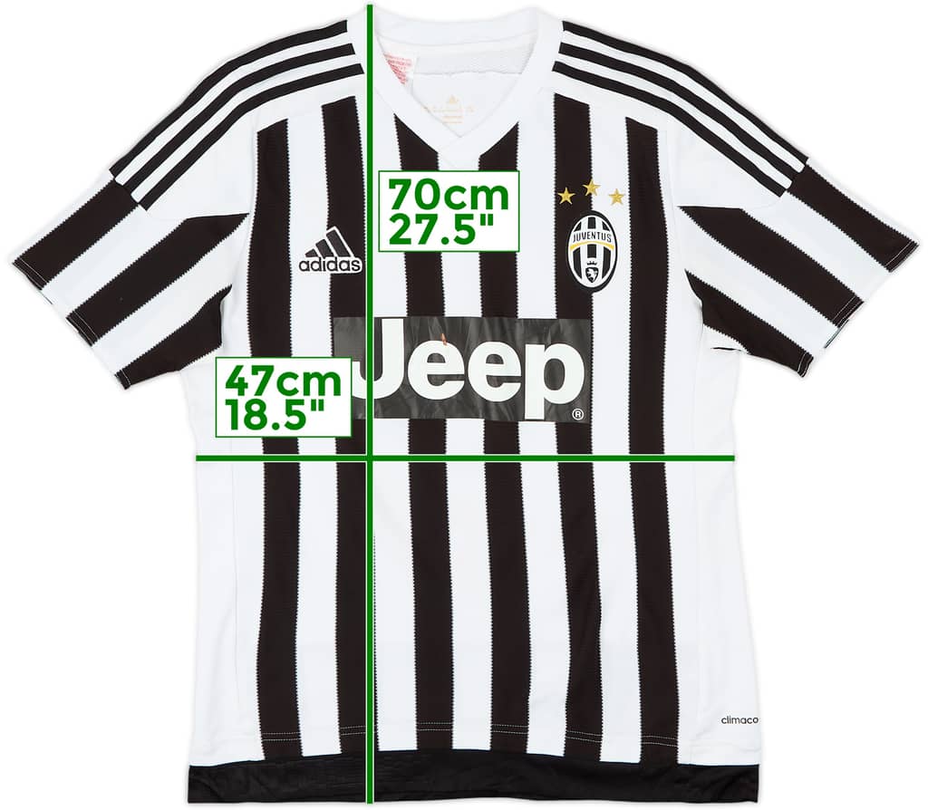 2015-16 Juventus Home Shirt - 5/10 - (XL.Boys)