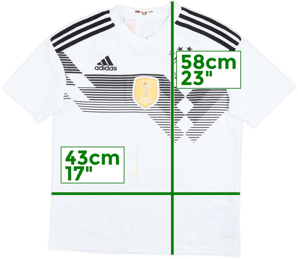 2018-19 Germany Home Shirt - 4/10 - (L.Boys)