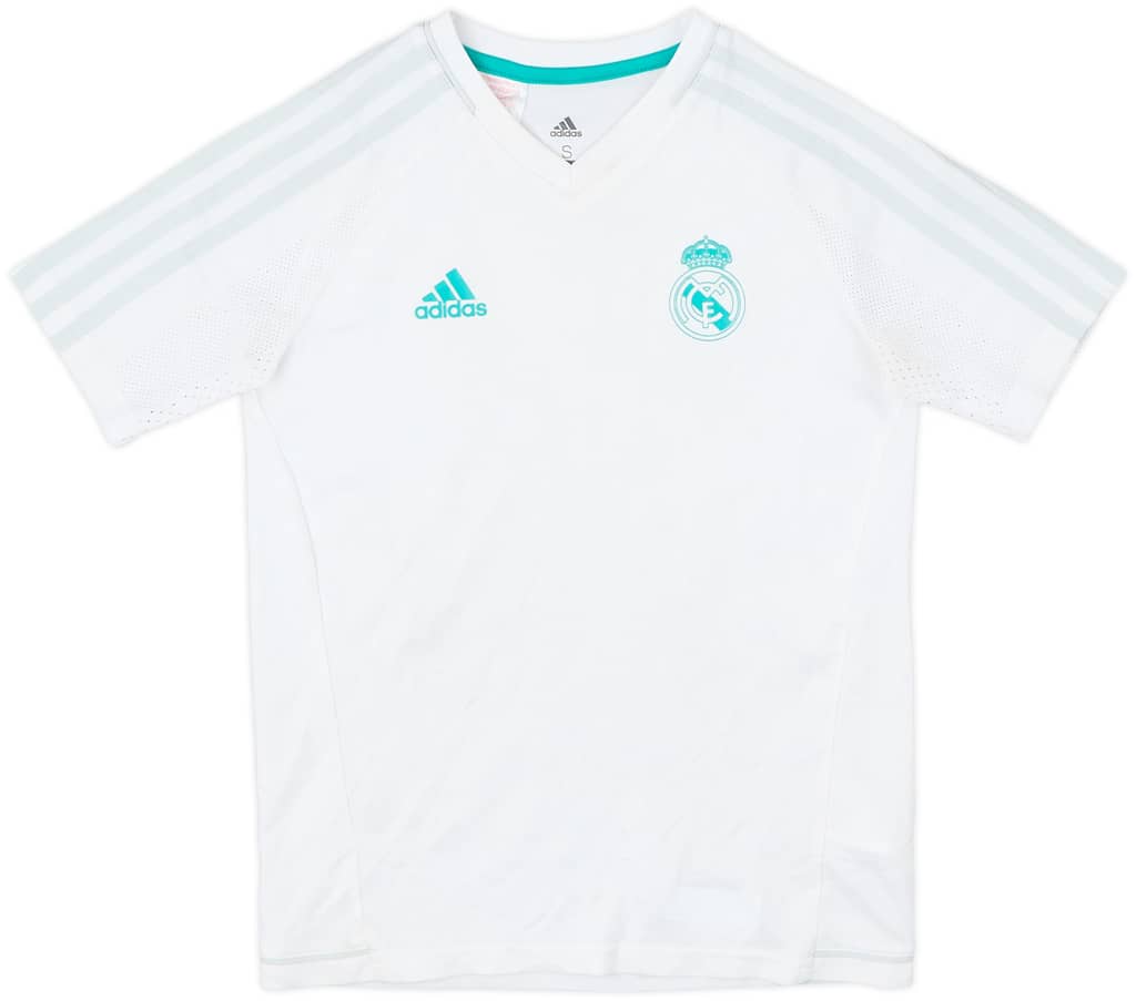 2017-18 Real Madrid adidas Training Shirt - 6/10 - (S.Boys)