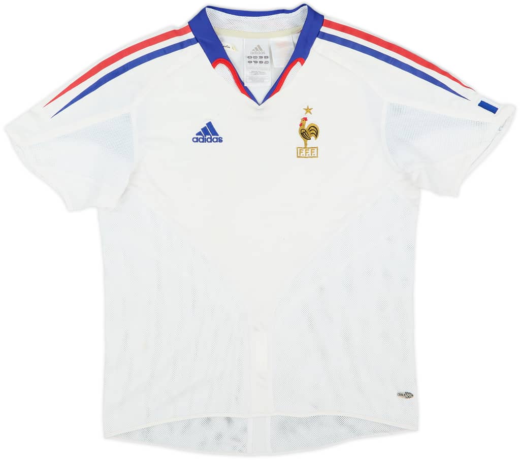 2002-04 France Away Shirt - 5/10 - (M.Boys)