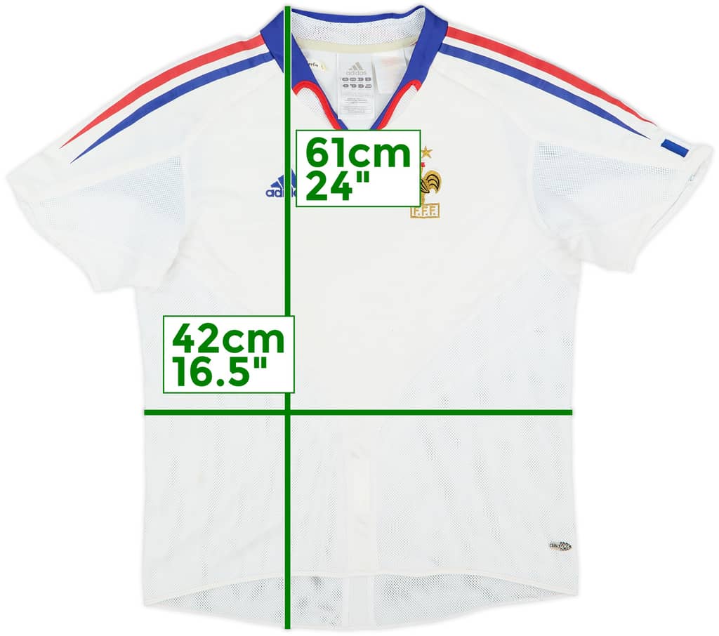 2002-04 France Away Shirt - 5/10 - (M.Boys)