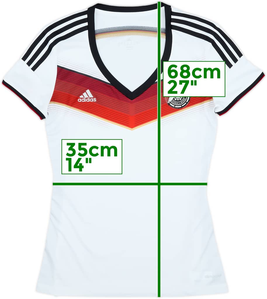 2014-15 Germany Home Shirt - 4/10 - (Women's M)