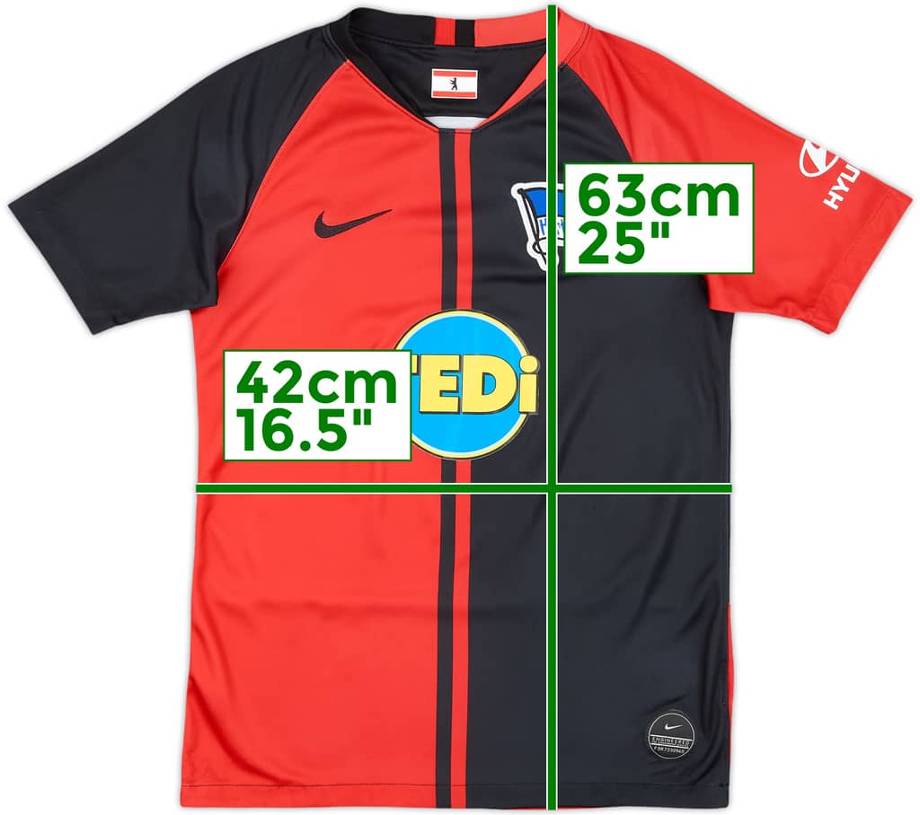 2019-20 Hertha Berlin Away Shirt - 7/10 - (L.Boys)