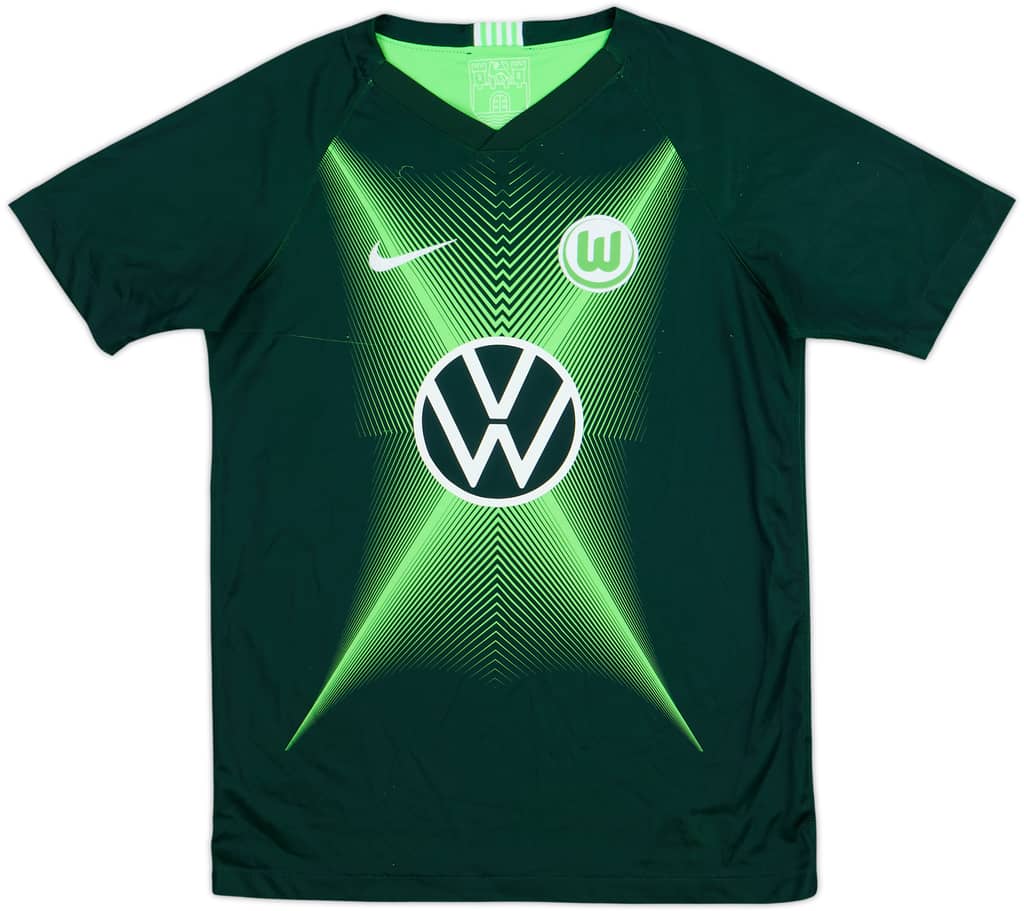 2019-20 Wolfsburg Home Shirt - 5/10 - (L.Boys)