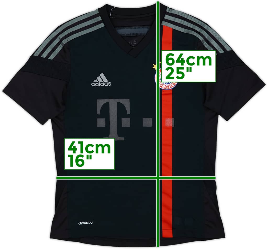 2014-15 Bayern Munich Third Shirt - 4/10 - (L.Boys)
