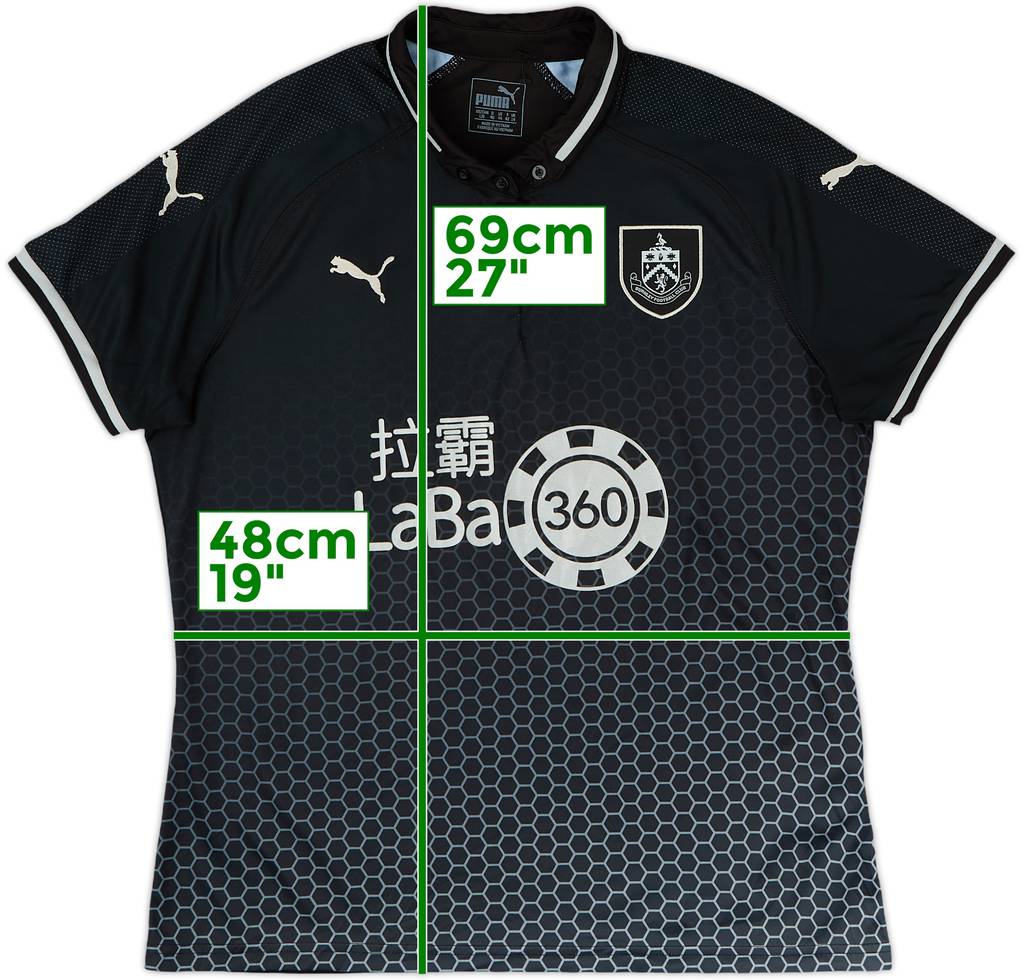 2018-19 Burnley Away Shirt - 8/10 - (Women's M)