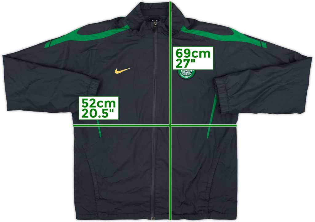 2010-11 Celtic Nike Track Jacket - 5/10 - (XL.Boys)