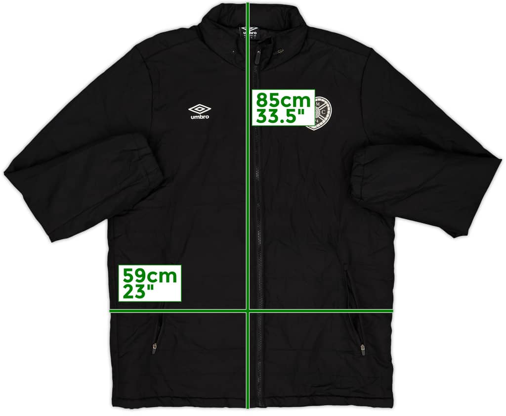 2021-22 Hearts Umbro Track Jacket - 8/10 - (L)