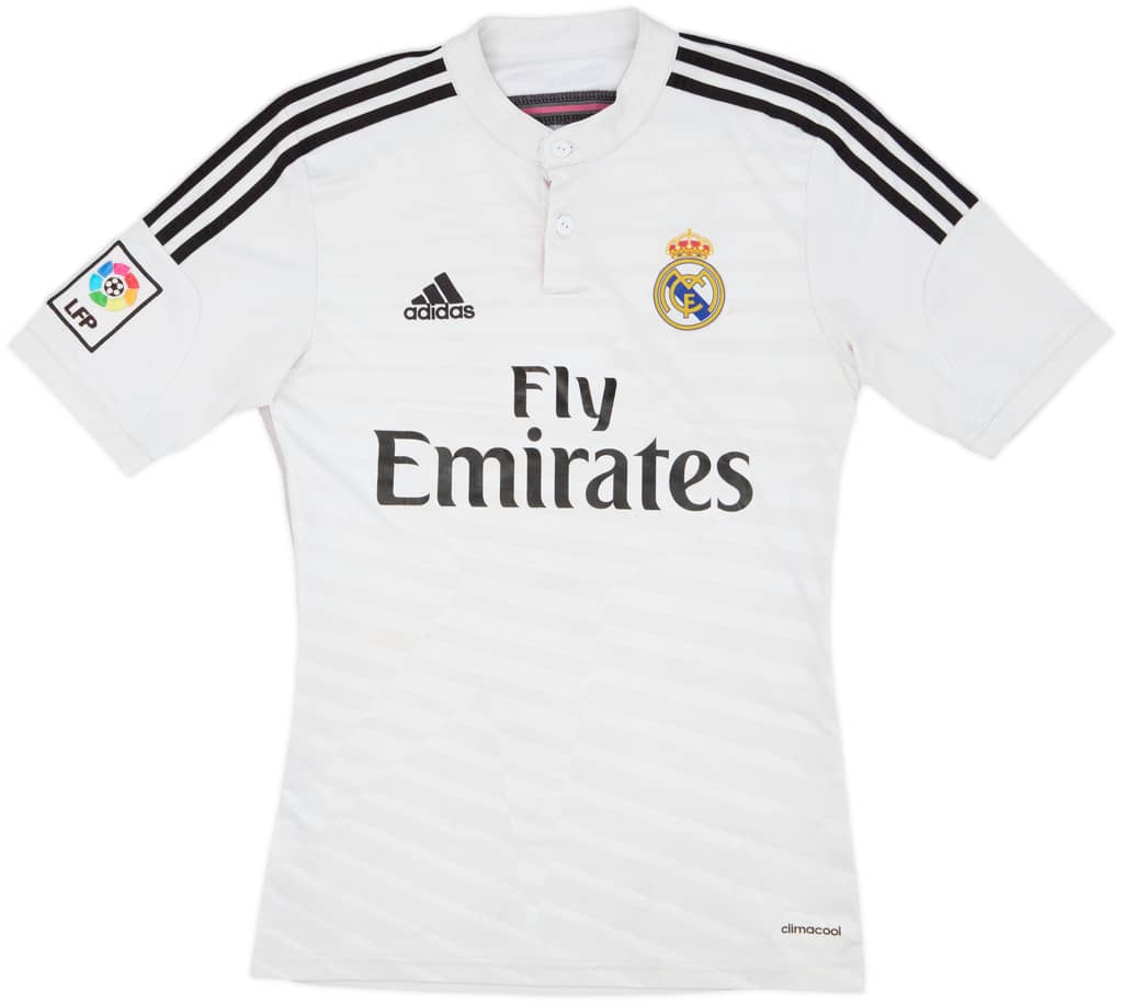 2014-15 Real Madrid Home Shirt - 4/10 - (XS)