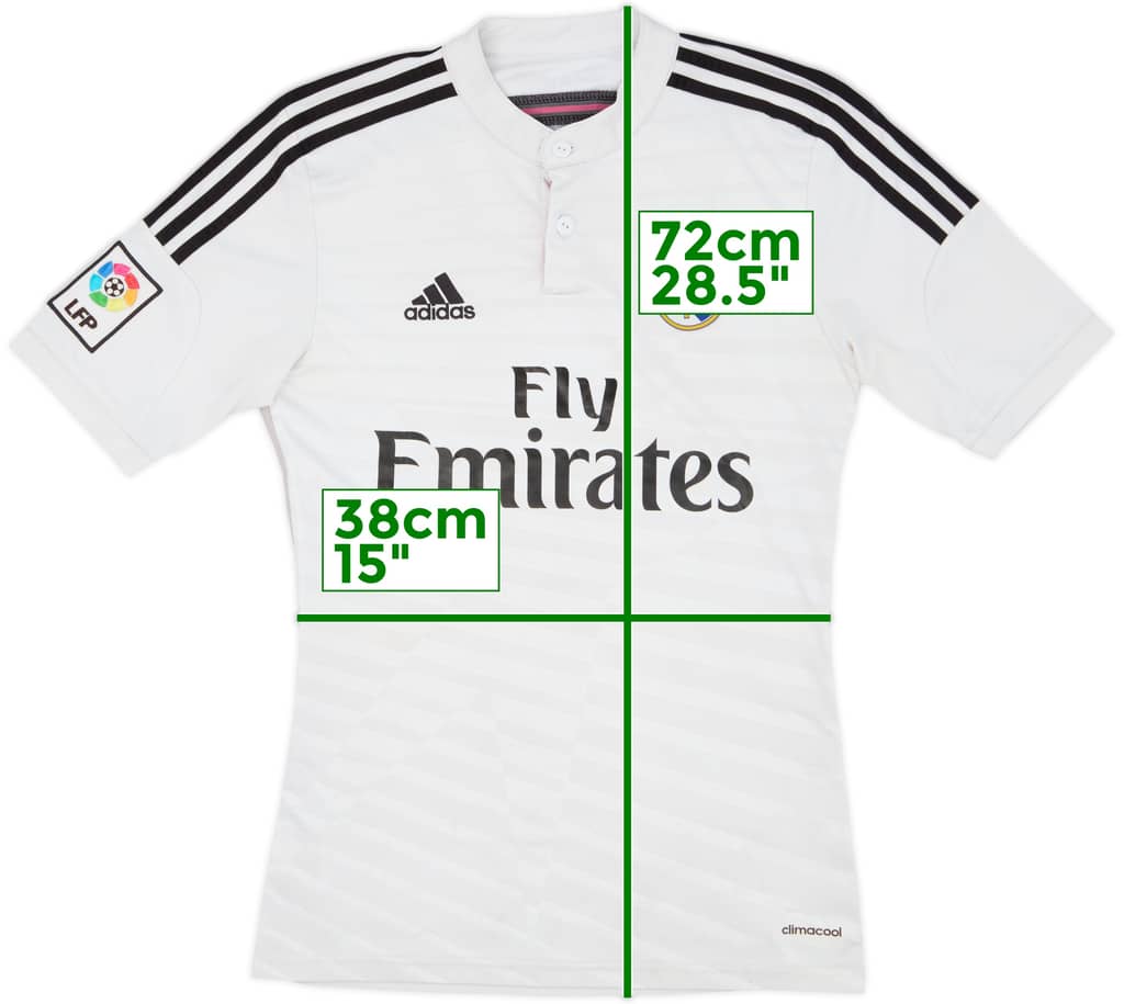 2014-15 Real Madrid Home Shirt - 4/10 - (XS)