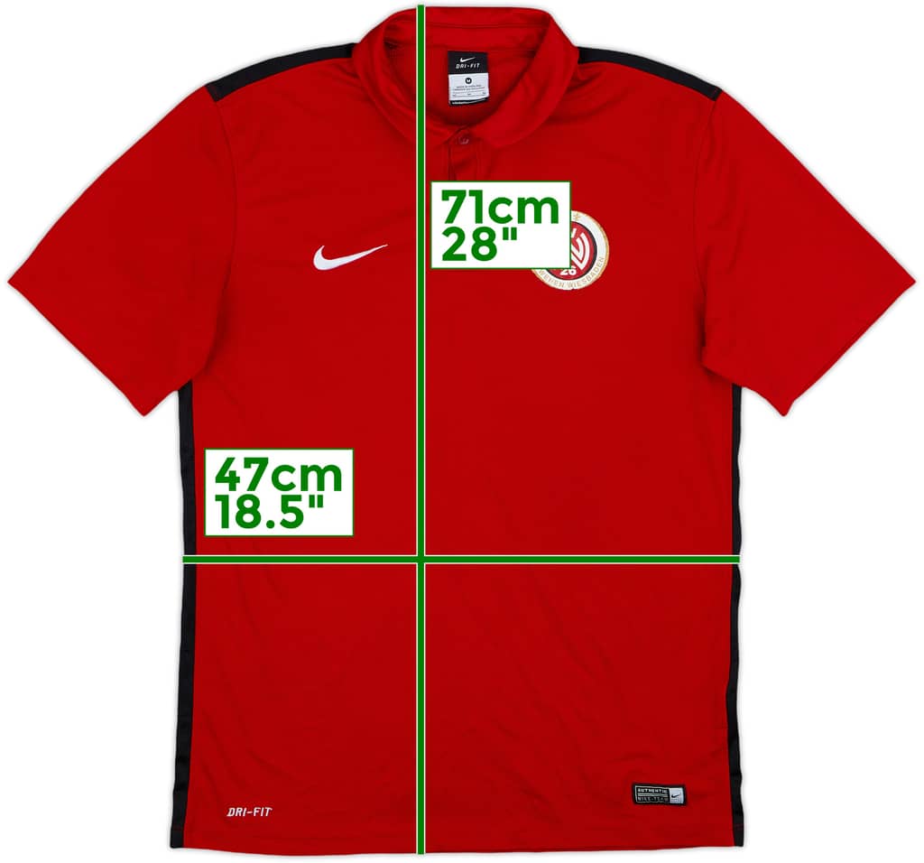 2015-16 Wehen Wiesbaden Nike Polo Shirt - 5/10 - (M)