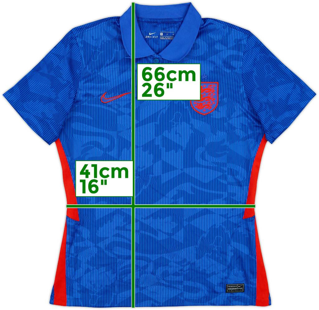 2020-21 England Away Shirt - 10/10 - (Women's M)