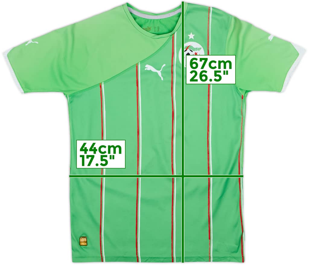 2010-11 Algeria Away Shirt - 7/10 - (M)