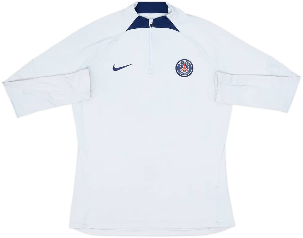 2022-23 Paris Saint-Germain Nike 1/4 Zip Drill Top - 5/10 - (L)