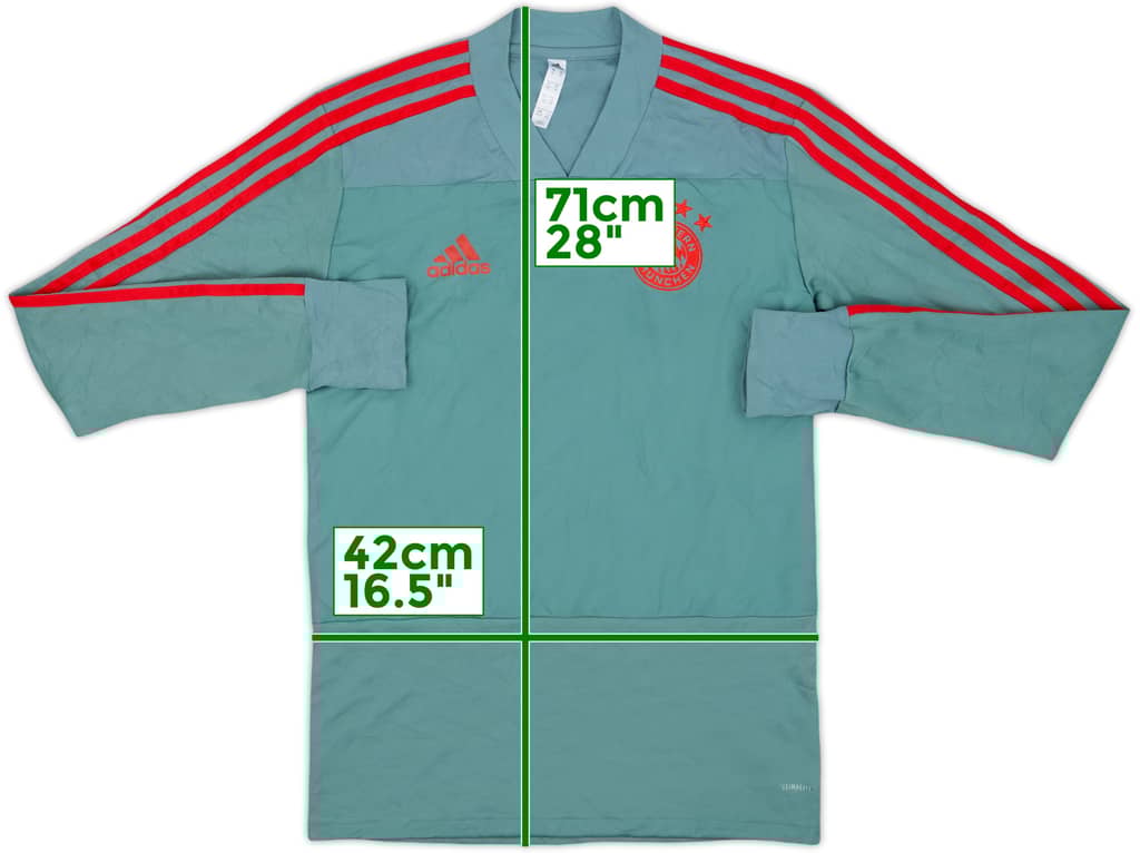 2017-18 Bayern Munich adidas Sweat Top - 8/10 - (XS)