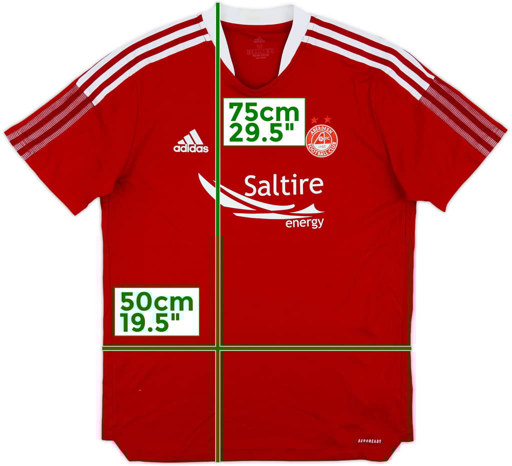 2021-22 Aberdeen Home Shirt - 8/10 - (M)