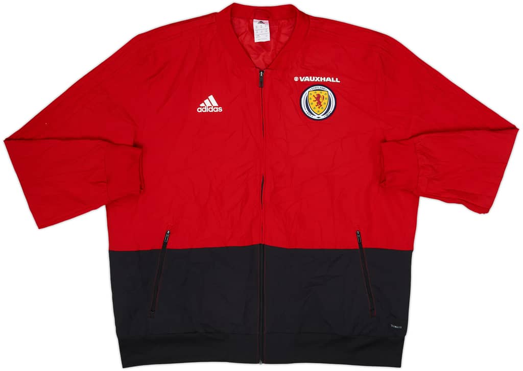 2017-18 Scotland adidas Track Jacket - 8/10 - (XXL)