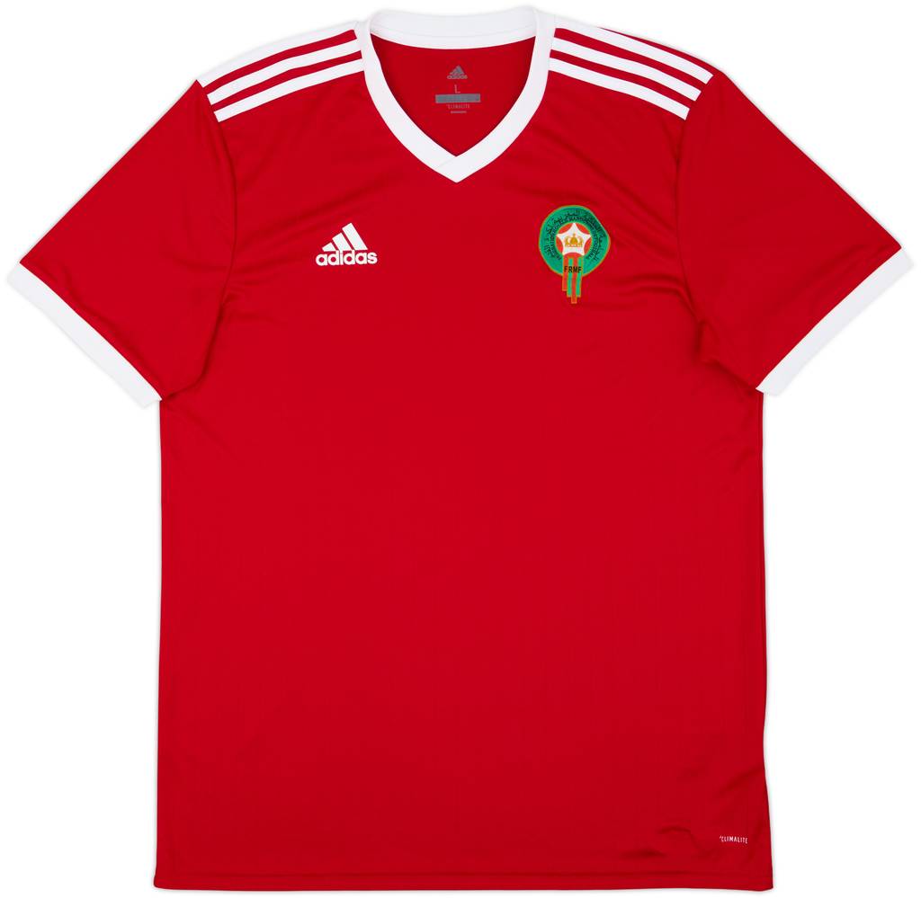 2018-19 Morocco Home Shirt - 8/10 - (L)