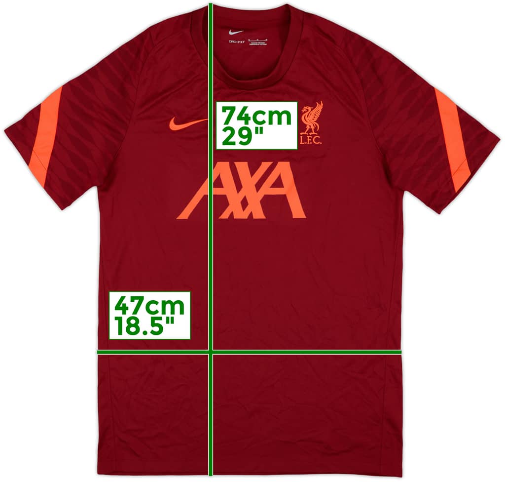 2021-22 Liverpool Nike Training Shirt - 6/10 - (M)
