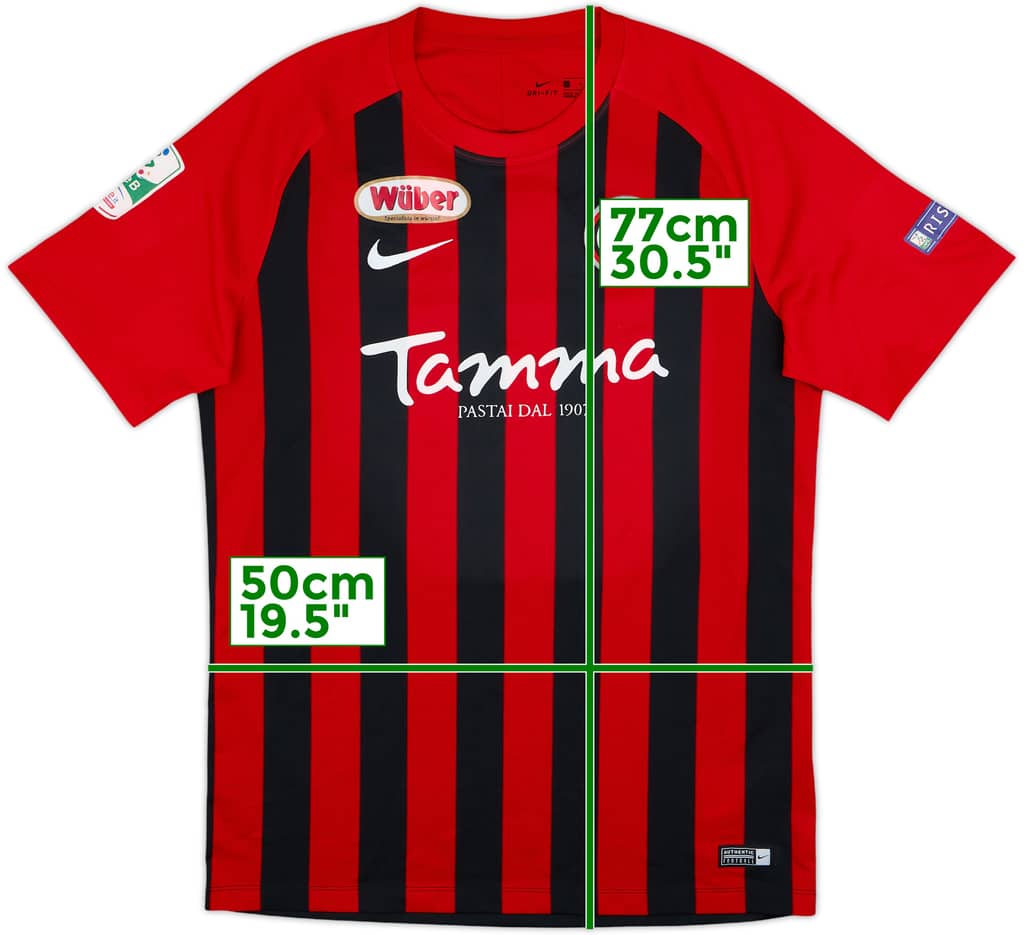 2017-18 Foggia Home Shirt - 8/10 - (L)