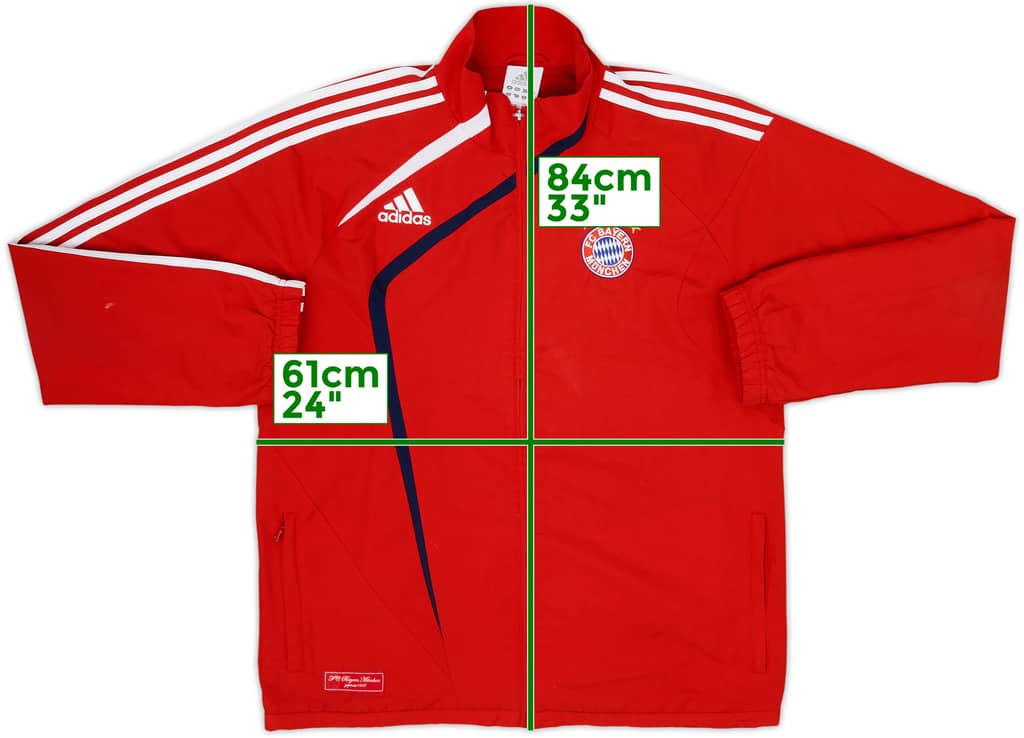 2009-10 Bayern Munich adidas Track Jacket - 7/10 - (L)