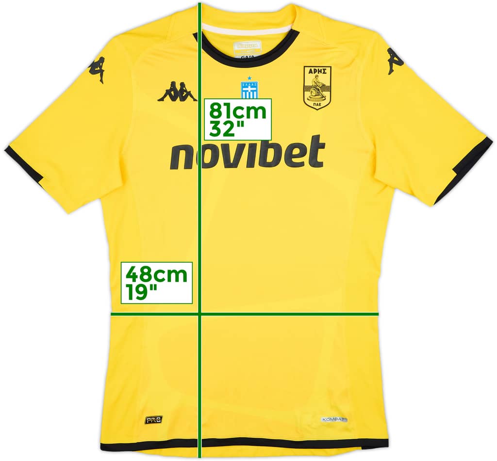 2023-24 Aris Thessaloniki Away Shirt - 10/10 - (XXL)