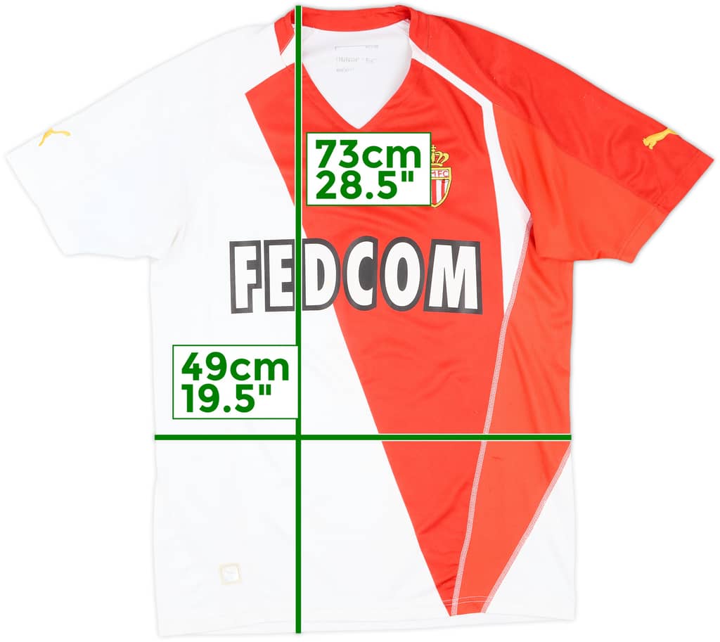 2005-06 Monaco Home Shirt - 5/10 - (M)