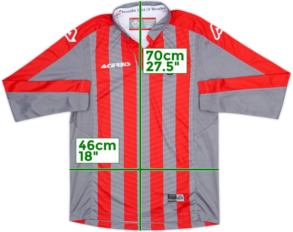 2019-20 Cremonese Home L/S Shirt - 8/10 - (XS)