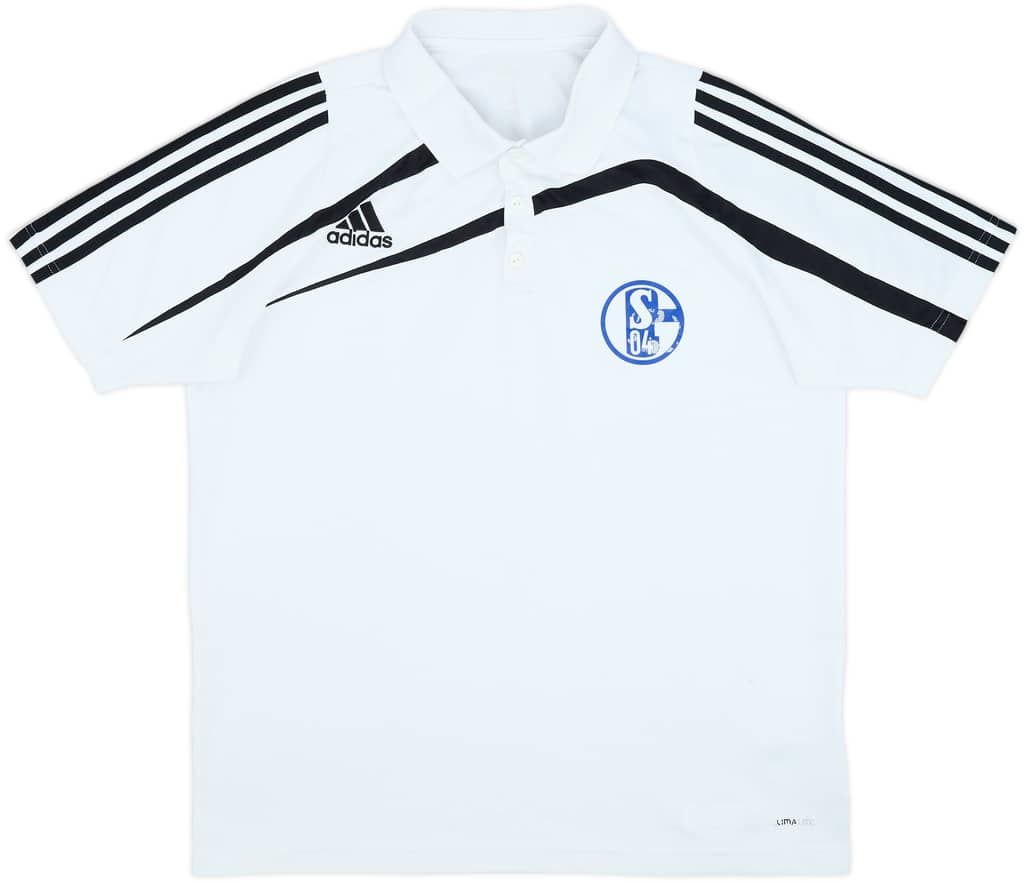 2009-10 Schalke adidas Polo Shirt - 5/10 - (L)