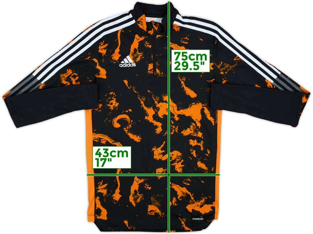 2020-21 Juventus adidas 1/4 Zip Drill Top - 10/10 - (S)