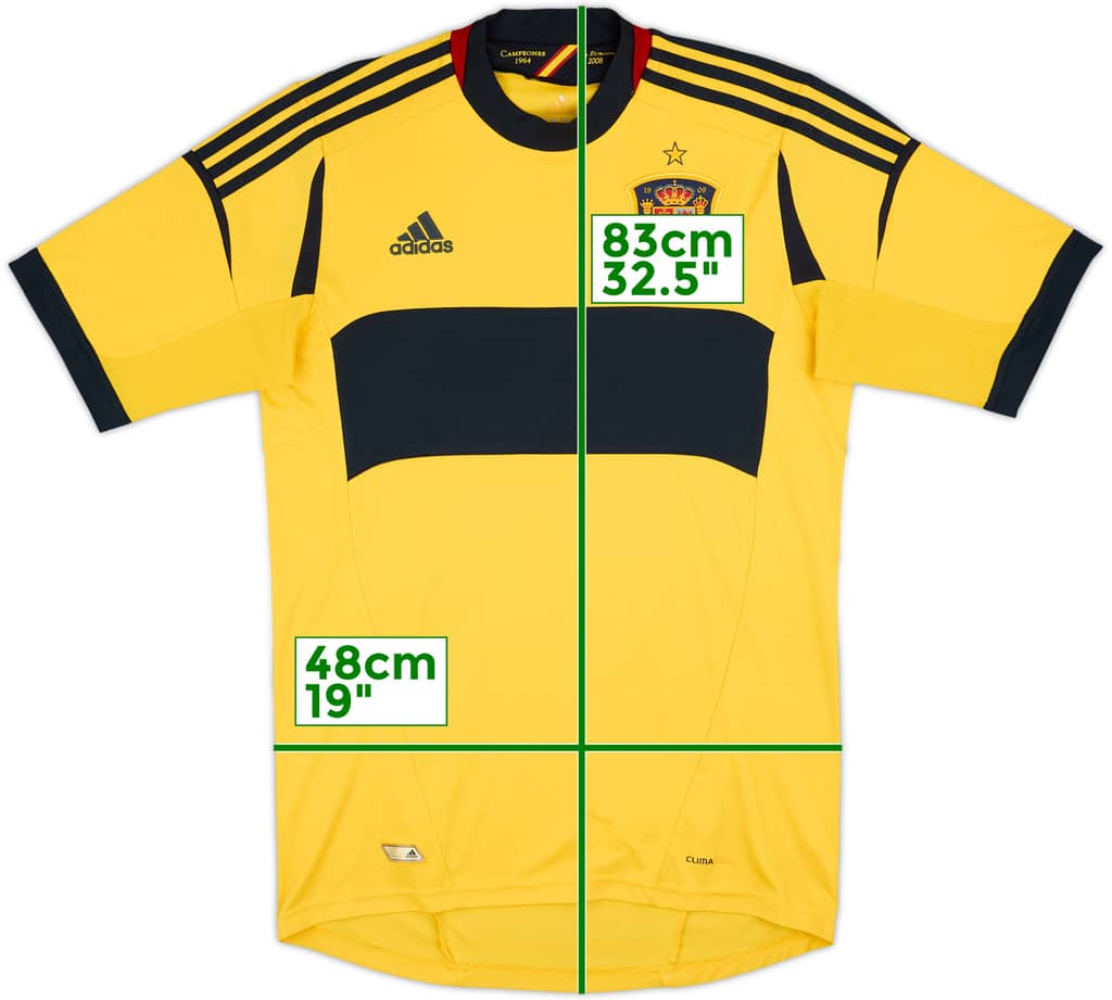 2012-13 Spain GK S/S Shirt - 8/10 - (M)