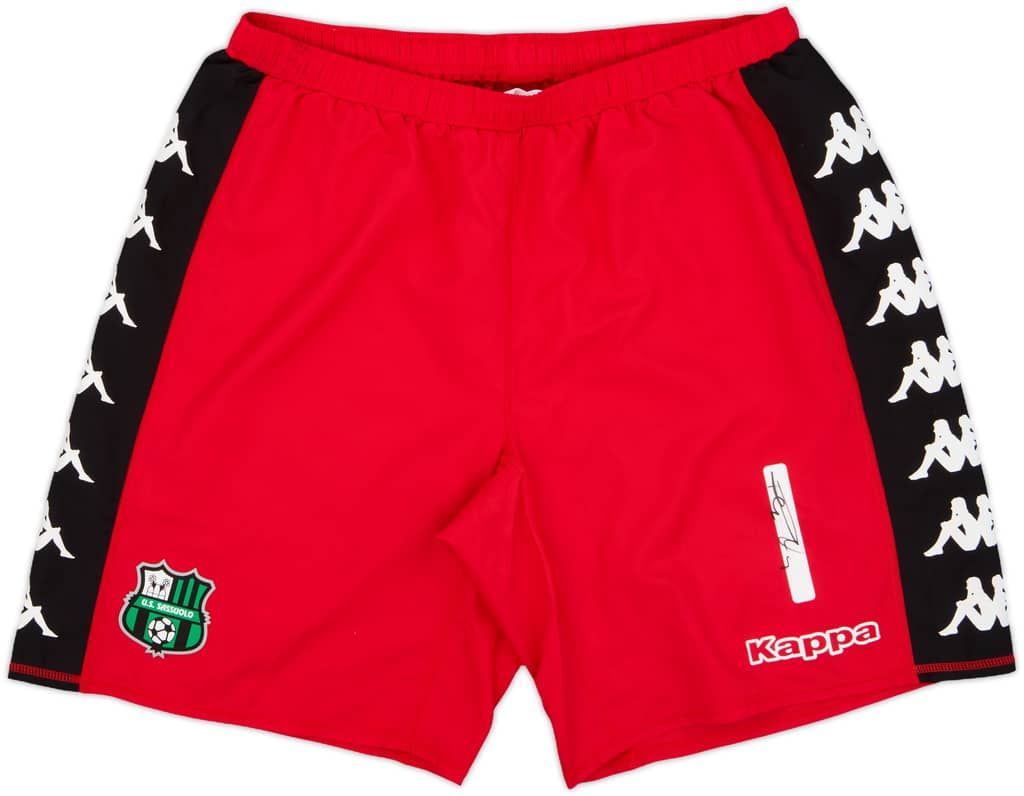 2016-17 Sassuolo Signed Kappa Training Shorts - 10/10 - (XXL)