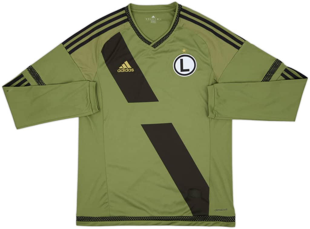 2015-17 Legia Warsaw Away L/S Shirt - 7/10 - (M)