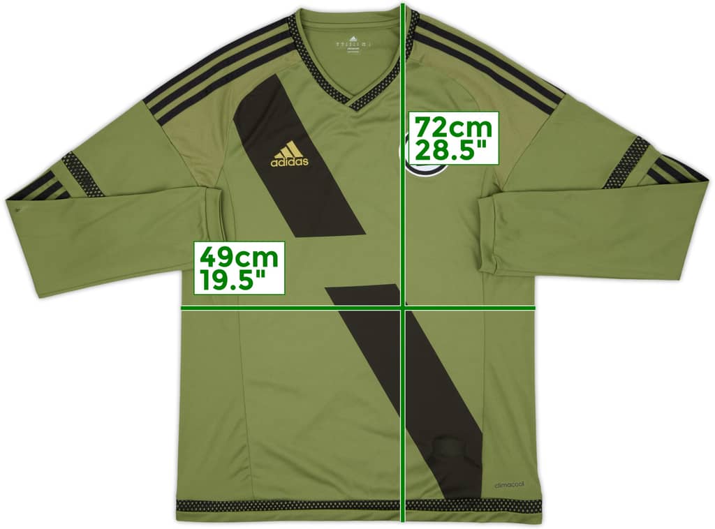 2015-17 Legia Warsaw Away L/S Shirt - 7/10 - (M)