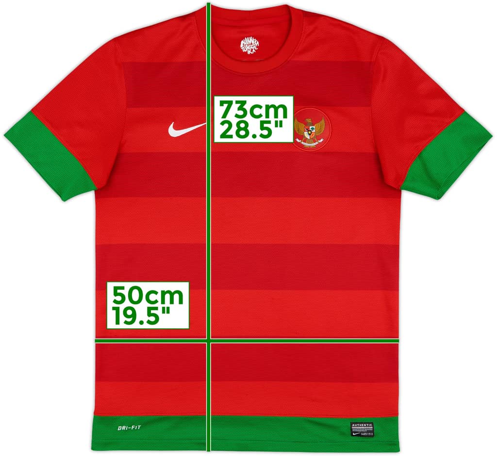 2012-14 Indonesia Home Shirt - 9/10 - (L)