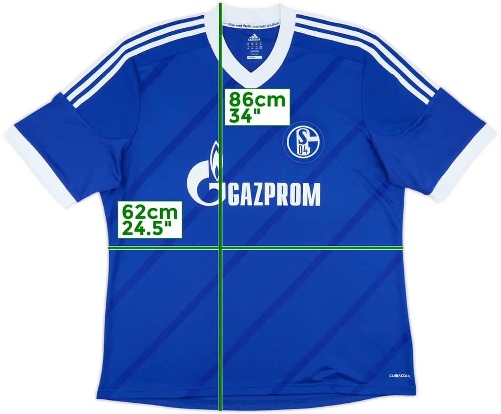 2012-14 Schalke Home Shirt - 8/10 - (XS)