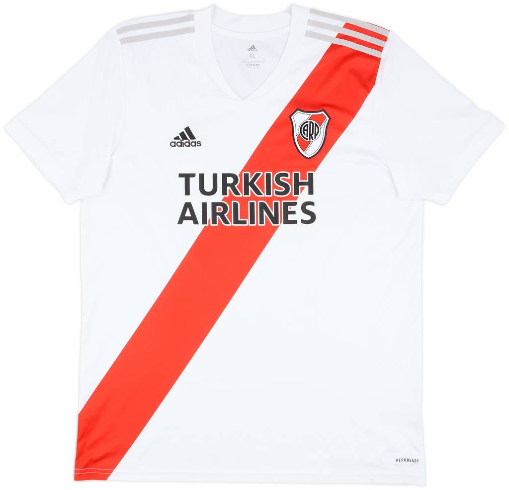 2020 River Plate Home Shirt - 8/10 - (XL)