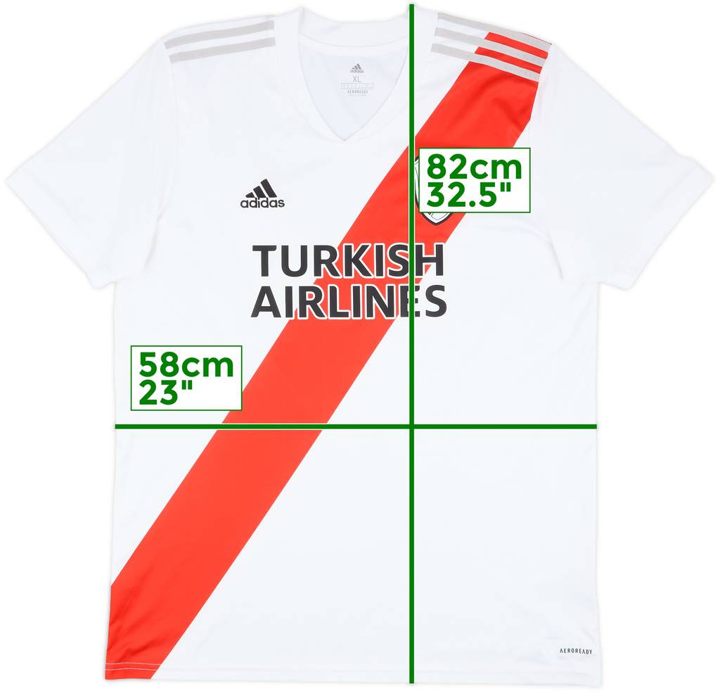 2020 River Plate Home Shirt - 8/10 - (XL)