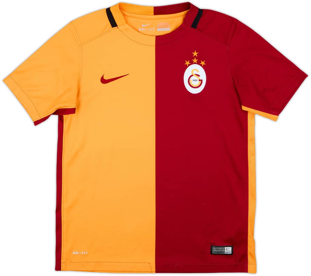 2015-16 Galatasaray Home Shirt - 8/10 - (M.Boys)