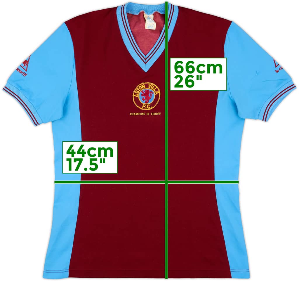 1982-83 Aston Villa Home Shirt - 9/10 - (M)