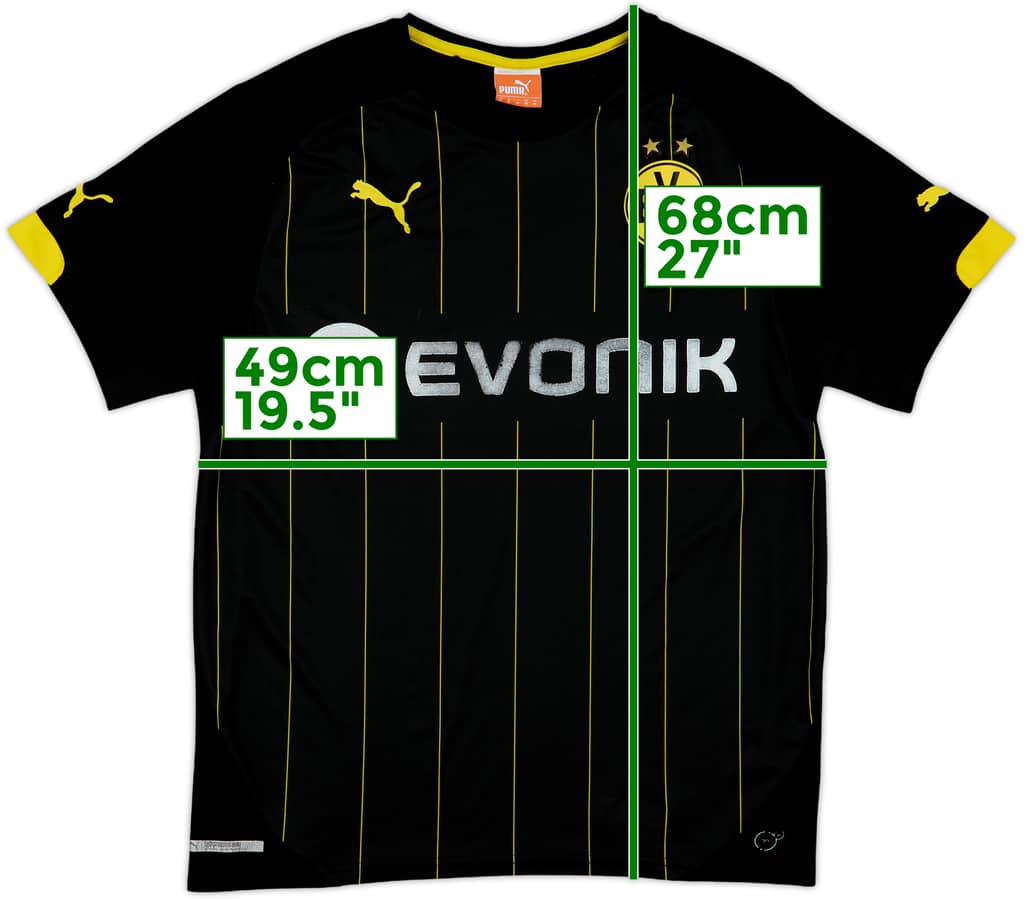 2014-16 Borussia Dortmund Away Shirt - 4/10 - (M)