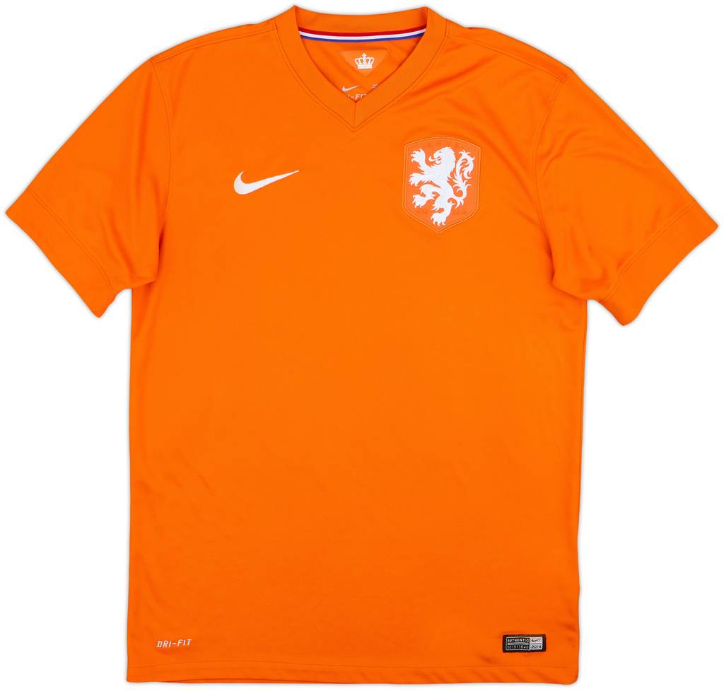 2014-15 Netherlands Home Shirt - 9/10 - (M)