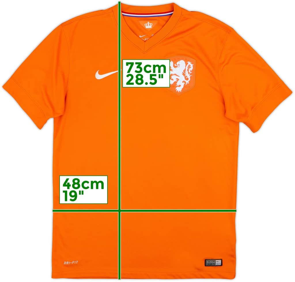 2014-15 Netherlands Home Shirt - 9/10 - (M)