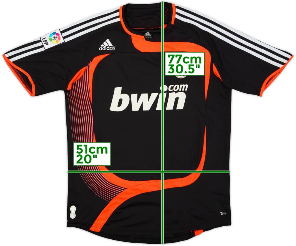 2007-08 Real Madrid GK Shirt - 8/10 - (M)