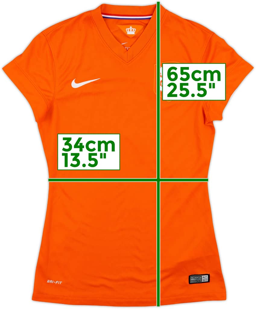 2014-15 Netherlands Home Shirt - 9/10 - (Women's XS)