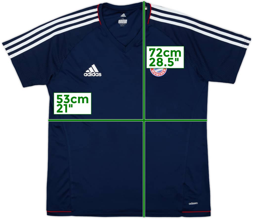 2017-18 Bayern Munich adidas Training Shirt - 8/10 - (XL)