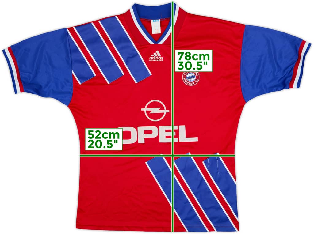 1993-95 Bayern Munich Home Shirt - 5/10 - (L)